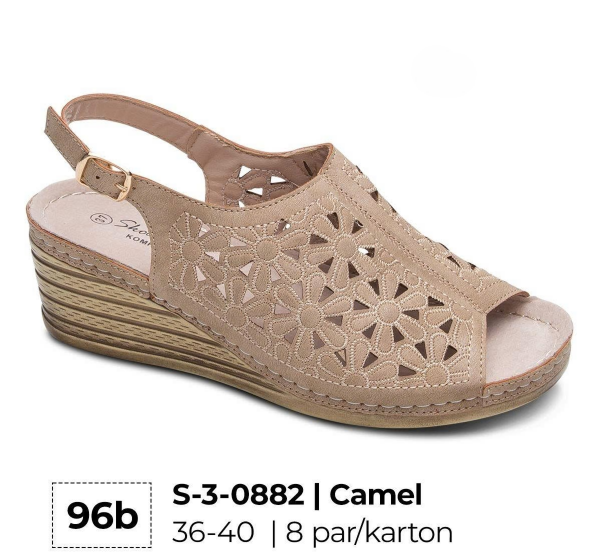 Sandały na obcasie damskie Roz 36-40 / 8 par